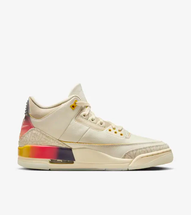 Nike Air Jordan 3 J Balvin Medellin Sunset Shoes