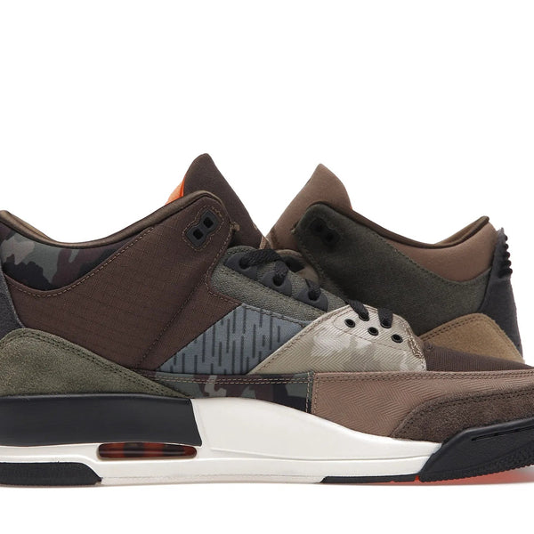 Nike Air Jordan 3 Patchwork Camo Shoes