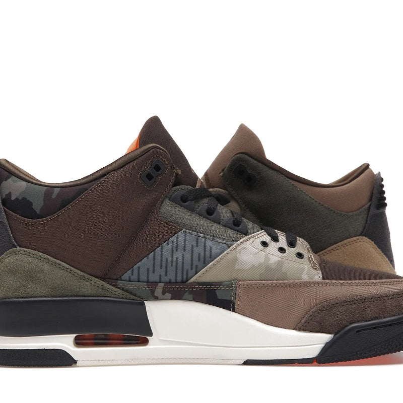 Nike Air Jordan 3 Patchwork Camo Shoes