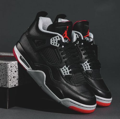 Nike Air Jordan 4 Bred Reimagined Shoes