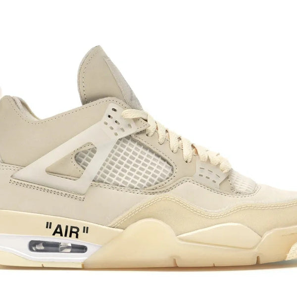 Nike Air Jordan 4 Off-White Sail Heavy Quality Shoes
