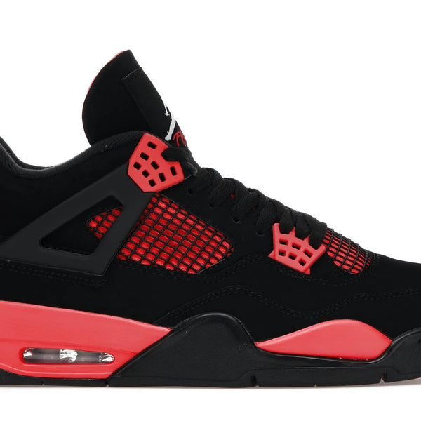 Nike Air Jordan 4 Retro Red Thunder Heavy Quality Shoes