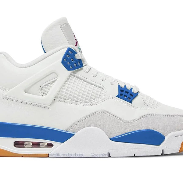 Nike Air Jordan 4 Retro Sapphire Blue Heavy Quality Shoes