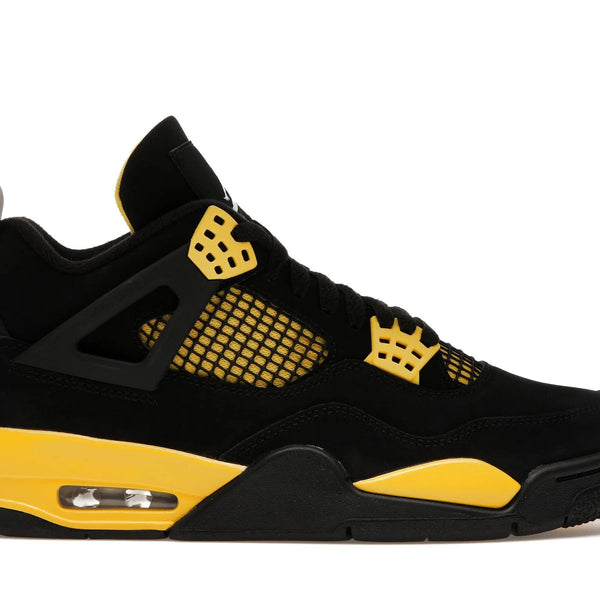 Nike Air Jordan 4 Retro Thunder Yellow Heavy Quality Shoes