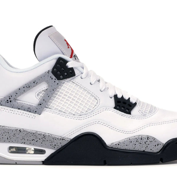 Nike Air Jordan 4 Retro White Cement Heavy Quality Shoes
