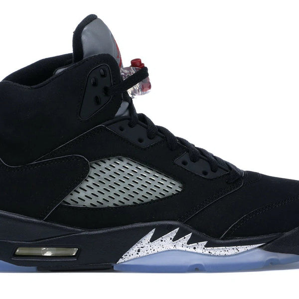 Nike Air Jordan 5 Retro Black Metallic Shoes