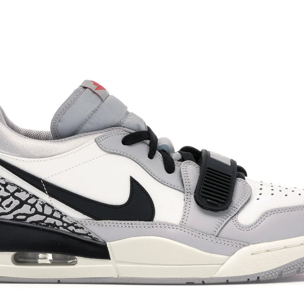 Nike Air Jordan Legacy 312 Low Tech Grey Fire Red Black Shoes
