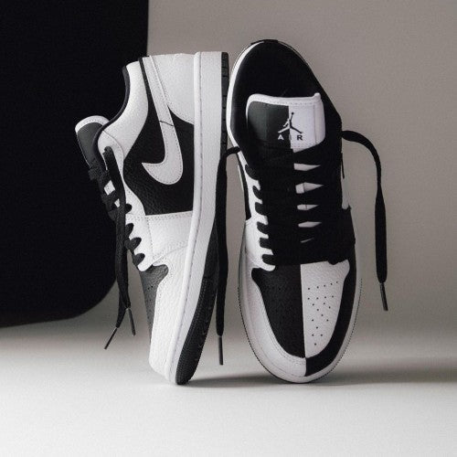 Nike Air Jordan Retro 1 Low Homage Black White Shoes