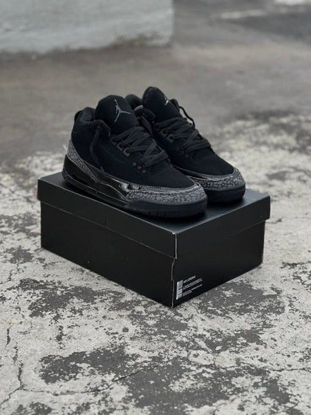 Nike Air Jordan Retro 3 Black Cat Semi UA with Original Box Shoes