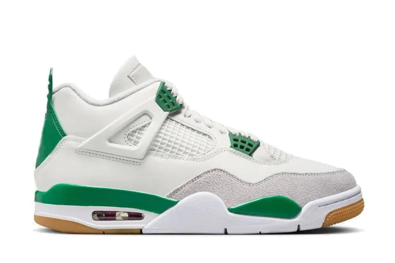 Nike Air Jordan Retro 4 White Fuchsia Shoes