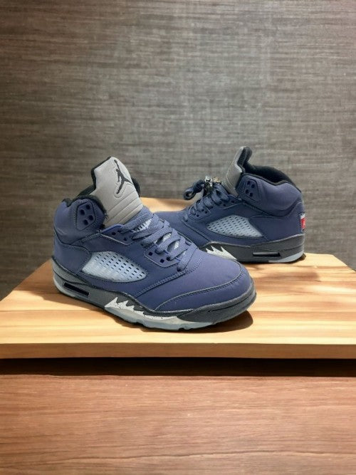 Nike Air Jordan Retro 5 Georgetown Shoes