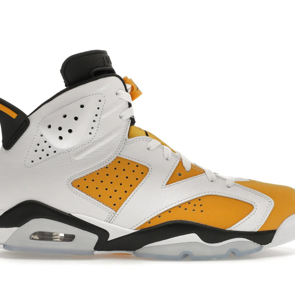 Nike Air Jordan Retro 6 Yellow Ochre Shoes