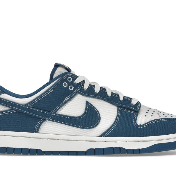 Nike Dunk Low Industrial Blue Denim Sashiko Shoes
