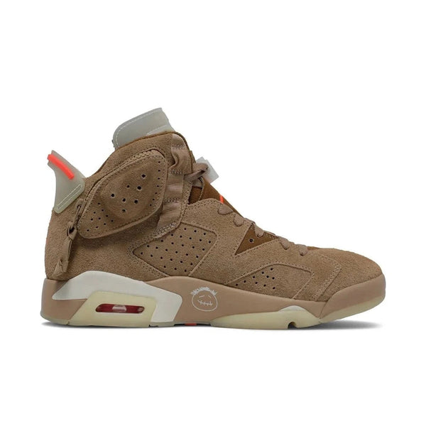 Nike Jordan 6 Retro Travis Scott British Khaki Shoes