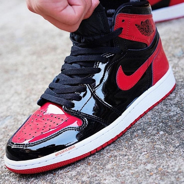Nike Retro 1 Bred Patent Premium Quality – Shoes