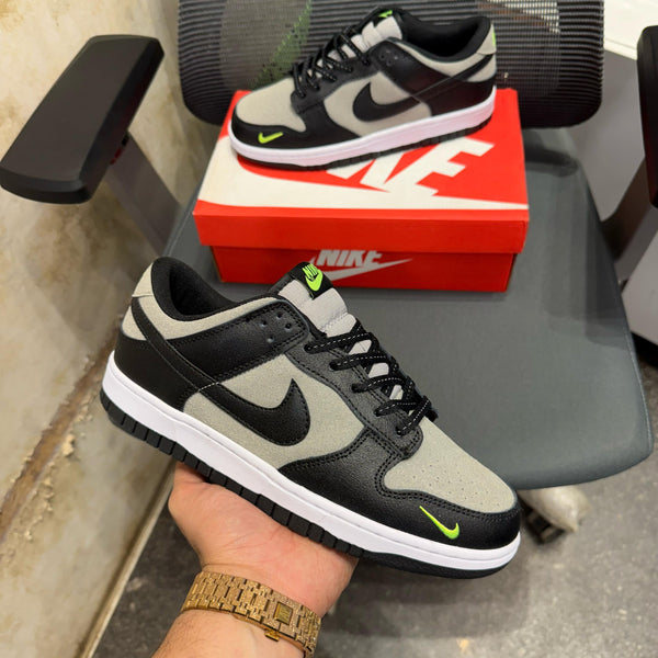 Nike SB Dunk Low Black Grey Green Strike – Shoes
