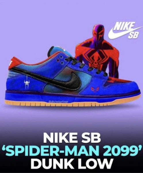 Nike SB Dunk Low Spider Blue 2024 – Shoes