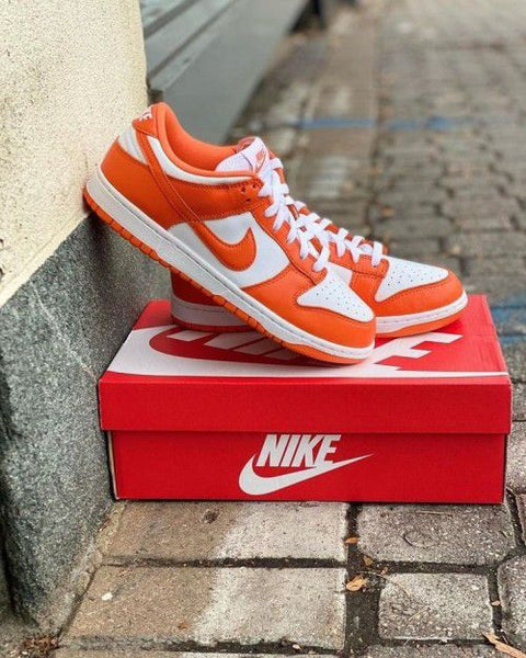 Nike SB Dunk Low Syracuse Orange With Extra Lace for Women Shoes