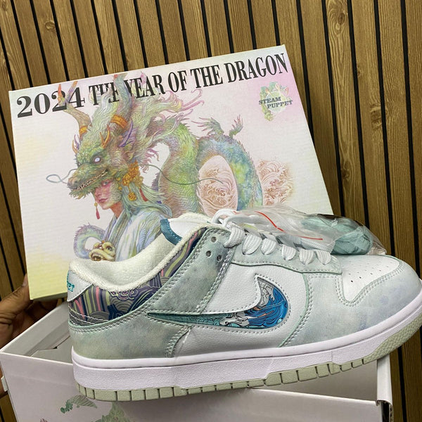 Nike SB Dunk Low Year of the Dragon Steam Puppet – Shoes