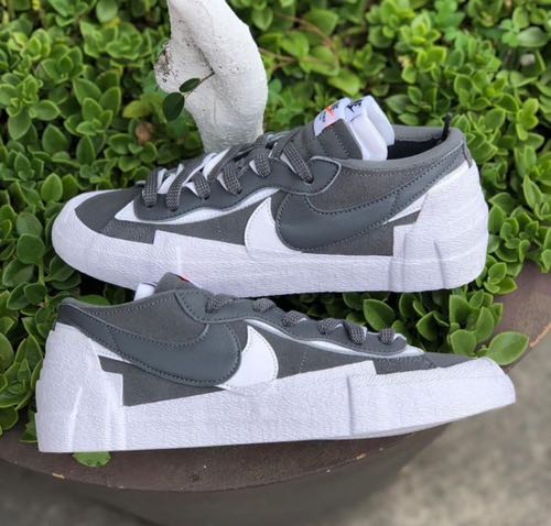 Nike Sacai X Blazer Low Grey – Shoes