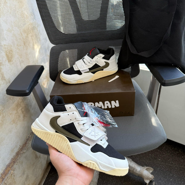 Nike Travis Scott X Jumpman Jordan Cut the Check Semi UA Quality With Carry Bag – Shoes