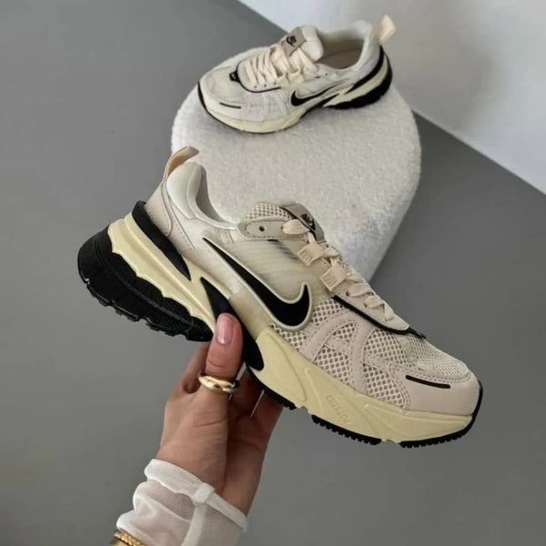 Nike V2K Run Light Beige Black – Shoes