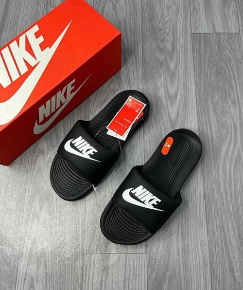 Nike Victoria One Slide Black White Fixed – Slides