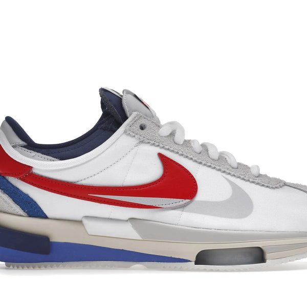 Nike Zoom Cortez SP Sacai White University Red Blue – Shoes