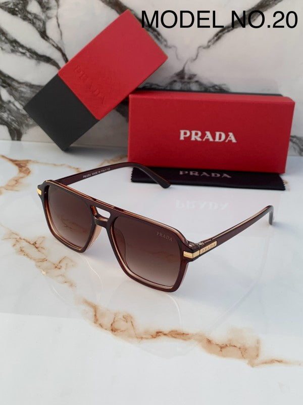 Prada 20 Brown Sunglasses