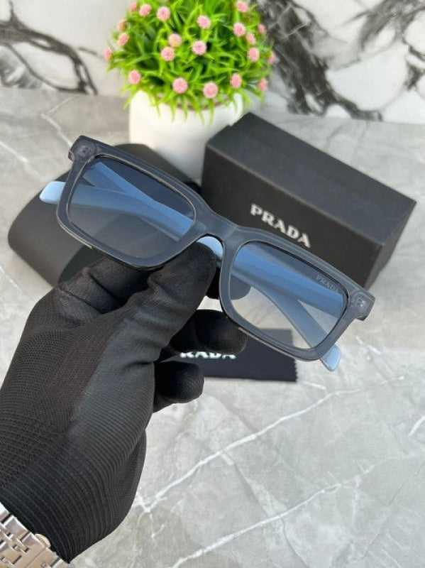Prada 21 Grey Blue Sunglasses