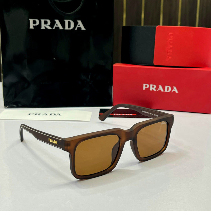 Prada 25 Brown Sunglasses