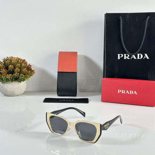 Prada WMNS 018 Gold Black (Glam) Shoes
