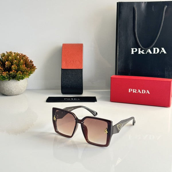 Prada WMNS 23021 Brown (Earth Tone) Shoes