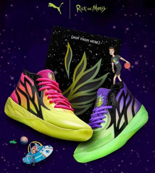 Puma Melo 0.2 Multi Colour Rick Morty (Limited Edition) Shoes