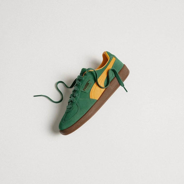 Puma Palermo Green Yellow (Bold Heritage) Shoes