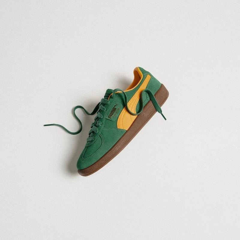Puma Palermo Green Yellow (Bold Heritage) Shoes