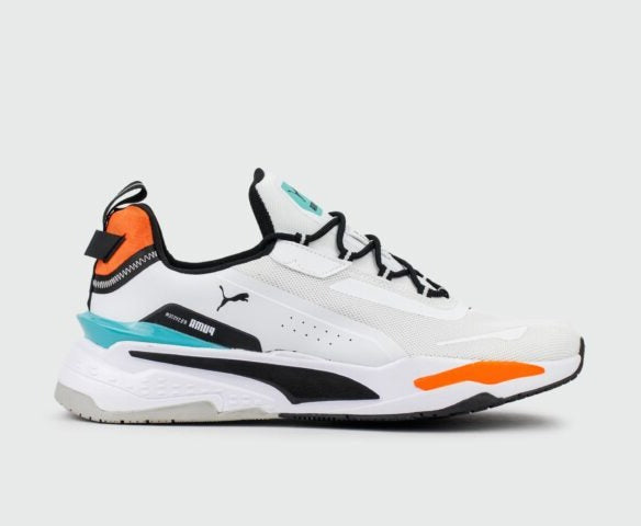 Puma RS-Fast Unmarked White Orange (Bright) Sneakers
