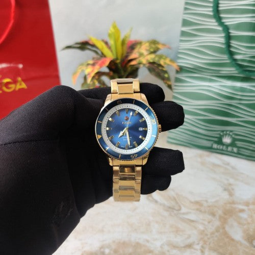 Rado Captain Cook Blue Gold (Contrast) Watch