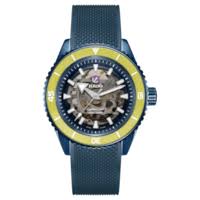 Rado Captain Cook Skeleton Special Edition Blue Yellow (Dual Tone) Watch