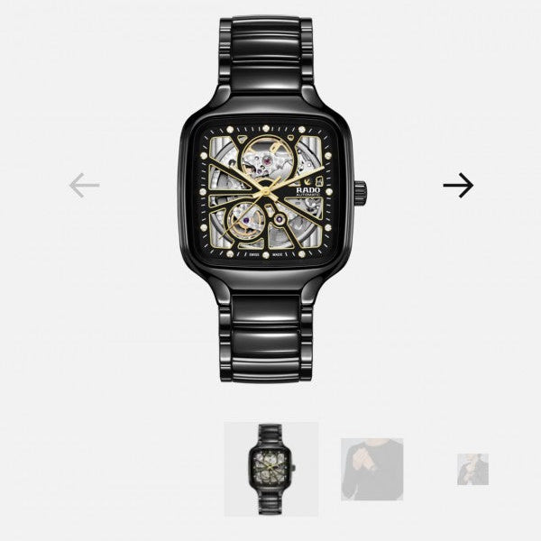 Rado True Square Automatic Ceramic Watch