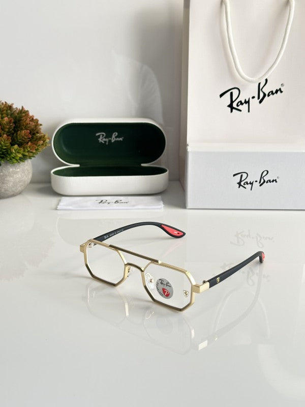 Ray-Ban 05 Hexagon Gold Frame Sunglasses
