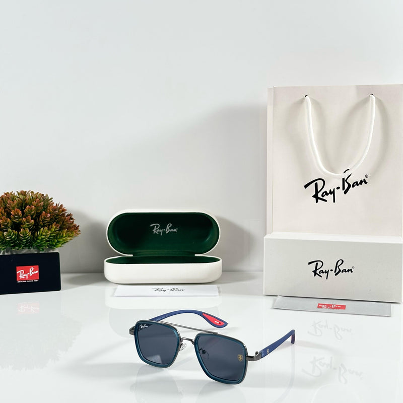 Rayban 06 Blue Black Sunglasses