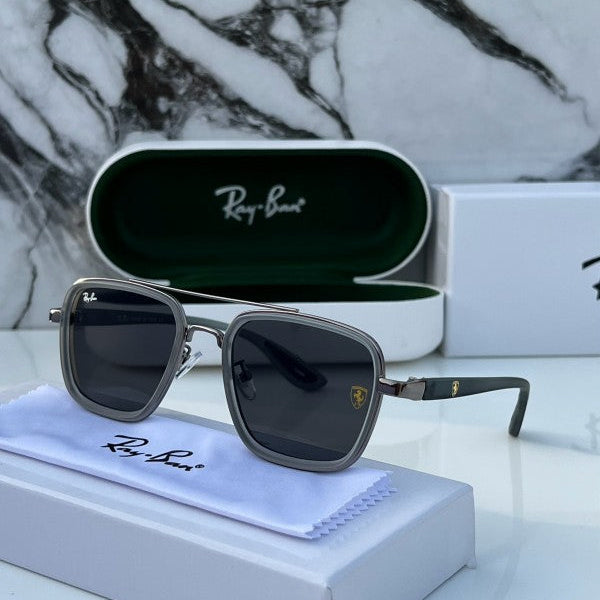 Rayban 06 Grey Black Sunglasses