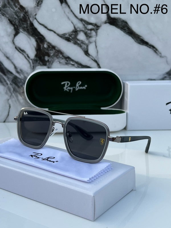 Rayban 06 Grey Black Sunglasses