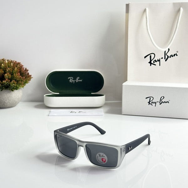 Rayban 1541 Grey Black Sunglasses