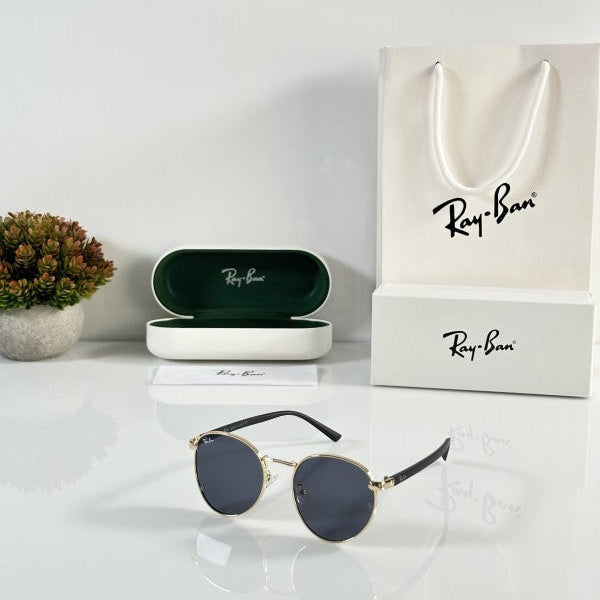 Rayban Reverse 5405 Gold Black Sunglasses