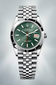 Rolex Date Just Black Dial Watch