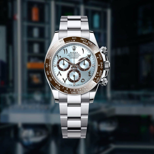 Rolex Daytona Ice Blue Arabic Dial Watch