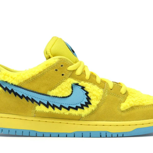 Nike SB Dunk Low Grateful Dead Bears Opti Yellow Shoes