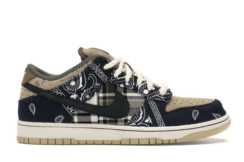 Nike SB Dunk Low Travis Scott Bandana Shoes